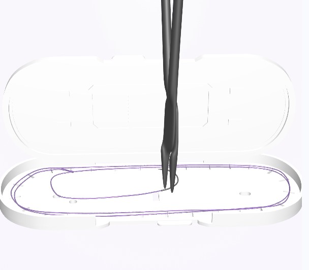 手术用缝线3D展示